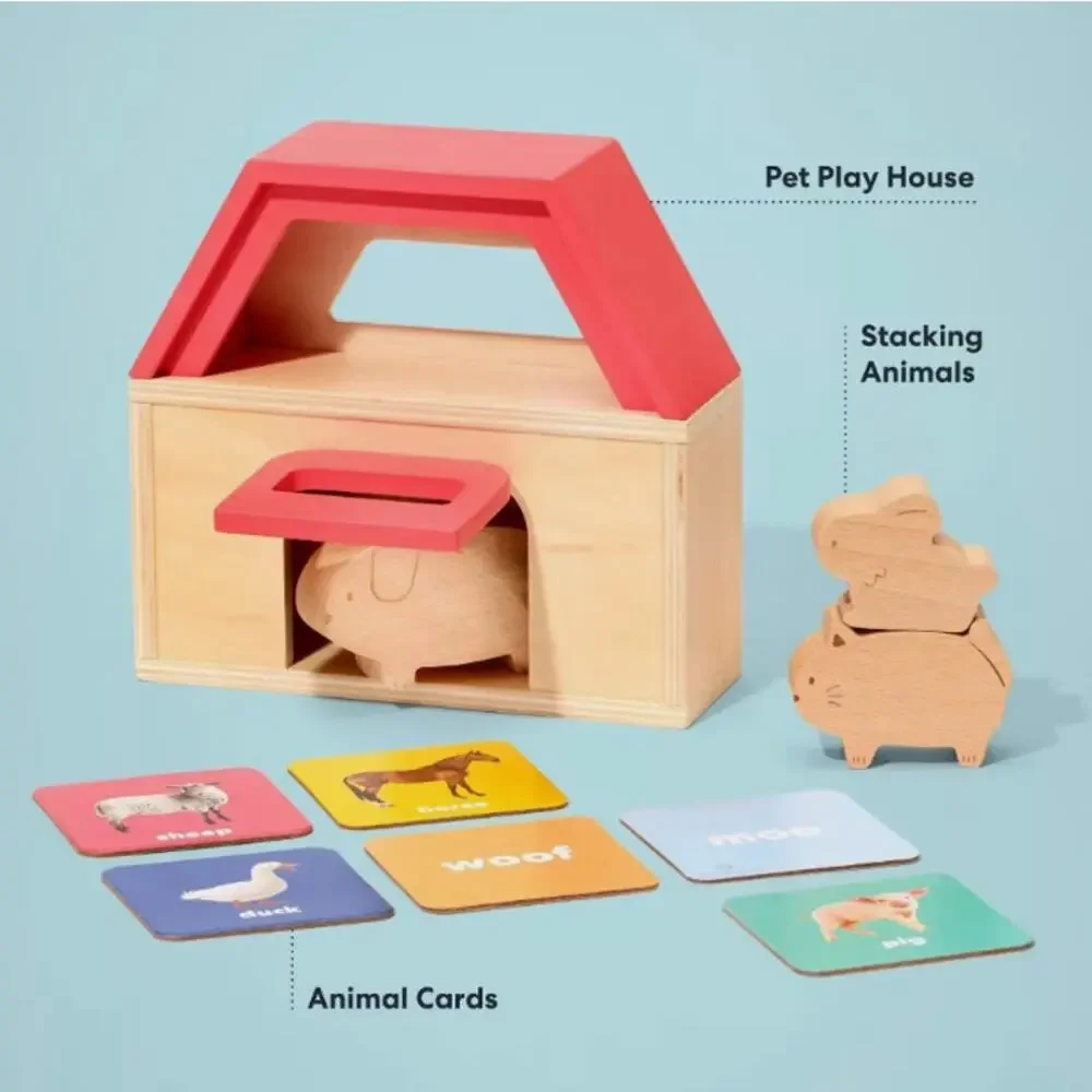 KiwiCo Activity Play Center 6m+ - Babble & Speak 10pc NWT